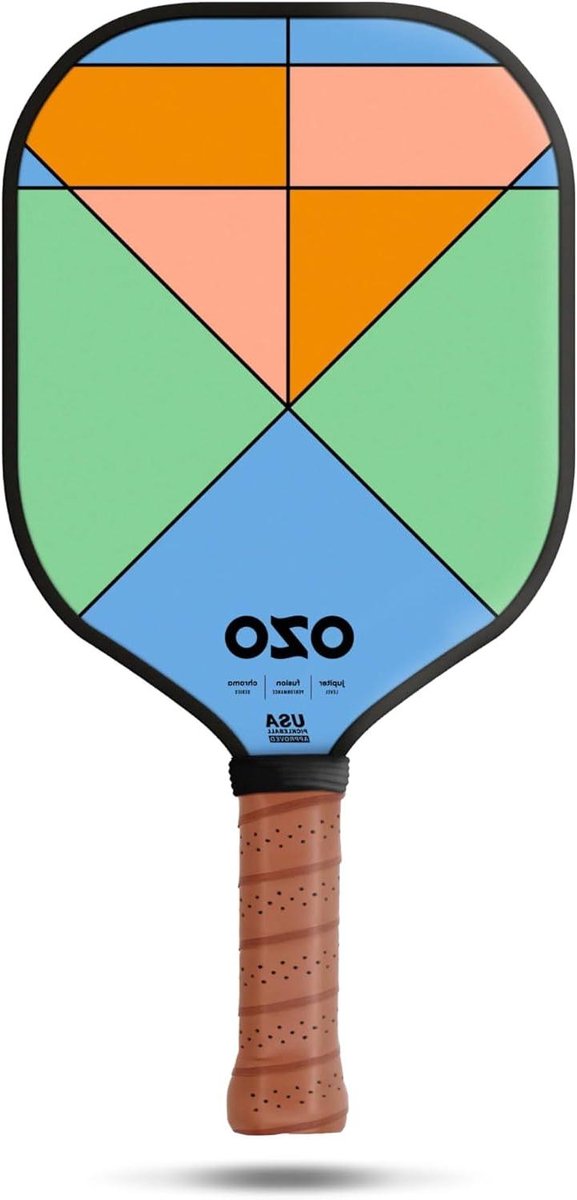Pickleball Racket - Padel Tennis Racket - Sport Spelen - Hybride Prestaties - 315 gram - Driehoek