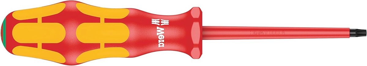Torx Schroevendraaier - Geïsoleerde Schroevendraaier - Veilig Klussen - VDE Geïsoleerd - TX 15 x 80 mm - Zwart