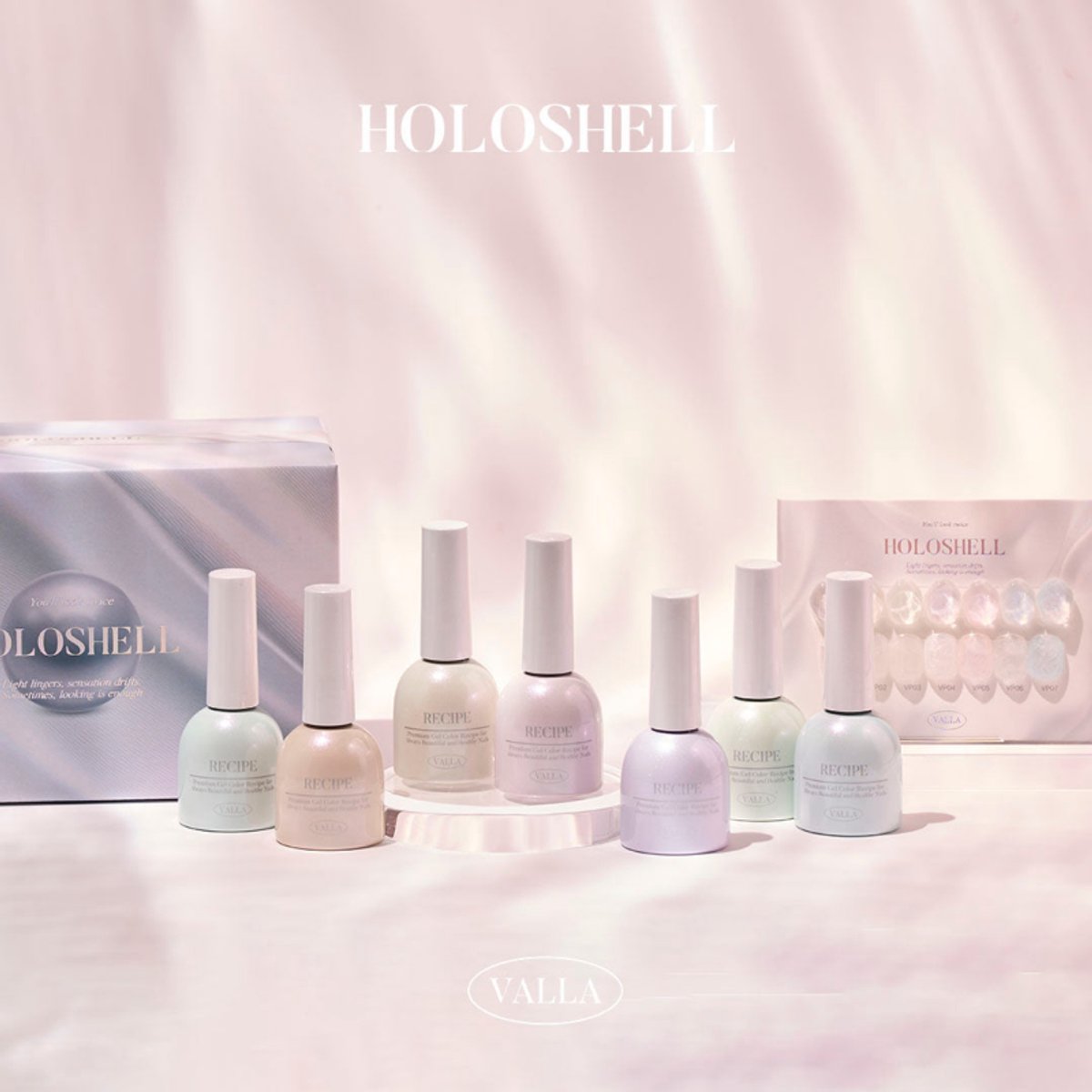 VALLA HOLOSHELL 7pcs/set