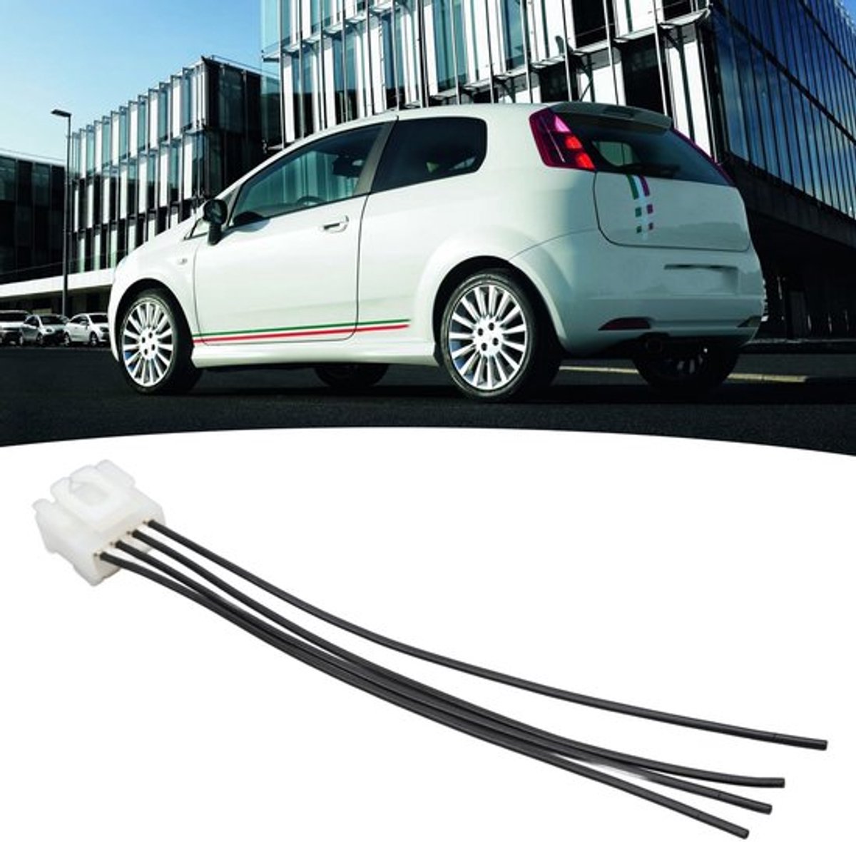 VT Goods - Achterlichtkabelboomstekker - 4-pins Connector