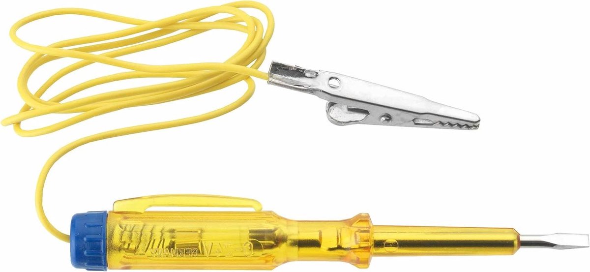 Spanningtester Zwakstroom - Stroomtester Detector - Elektrische Controle - Vaste Kabel - 6-24V - Meerkleurig