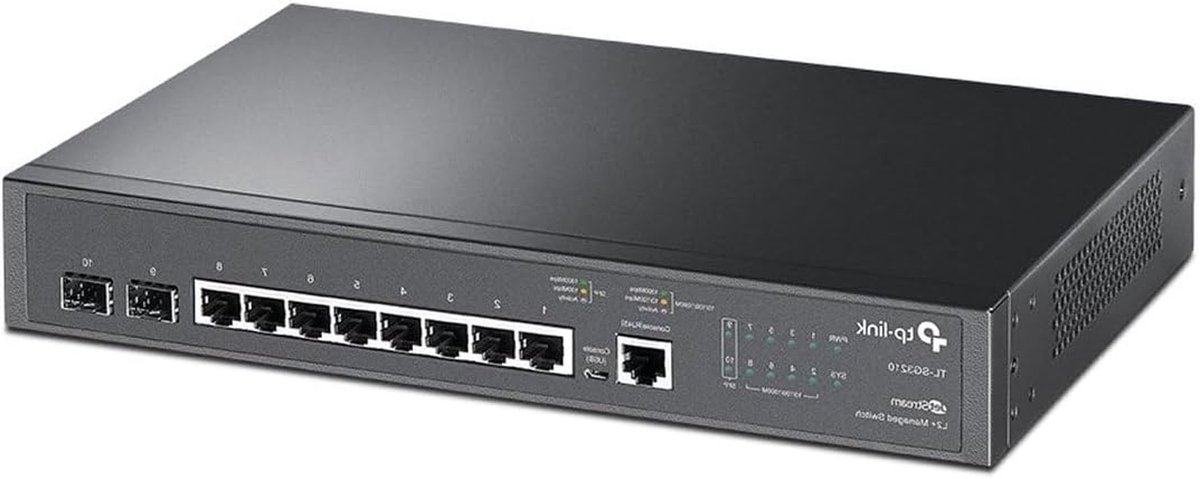Gigabit Managed Switch - Netwerk Switch - Netwerk Uitbreiden - 8 Poorts Pure Gigabit