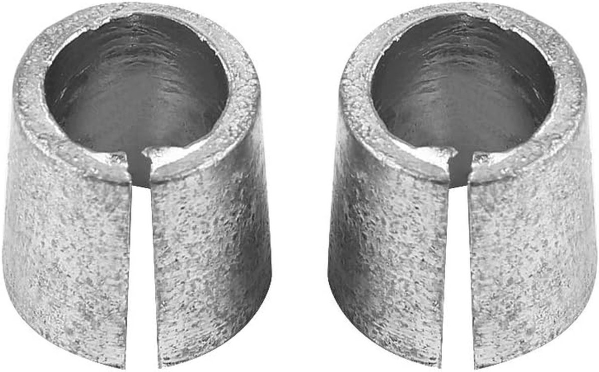 Adapter Set Batterijpolen - Poolverstellers - Accu Aansluiten - Roestbestendig Metaal - 15mm Lengte - Zilver