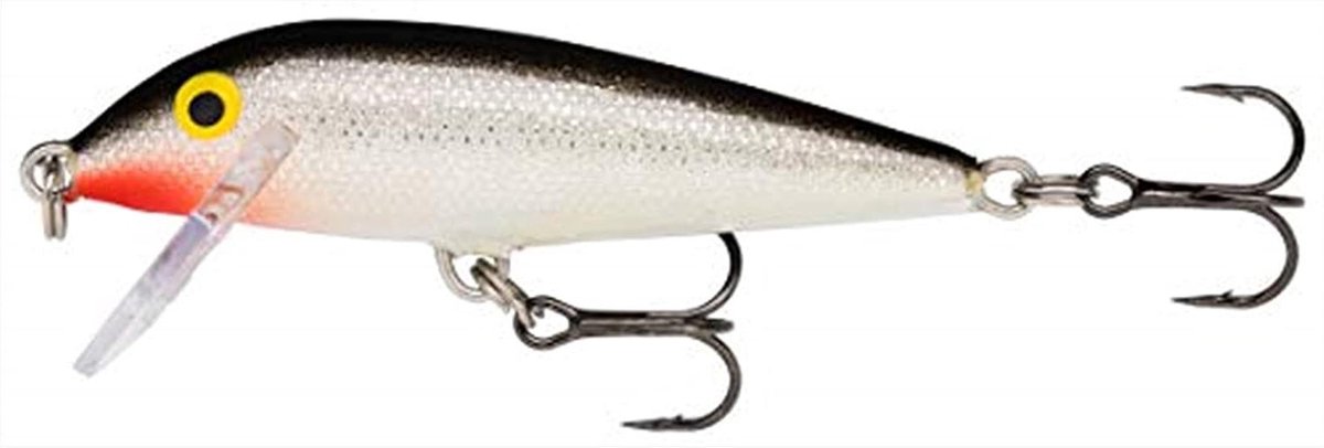 Countdown Visaas - Zinkend kunstaas - Vissen in zoet water - Balsa constructie - 11 cm 16 g - Zilver