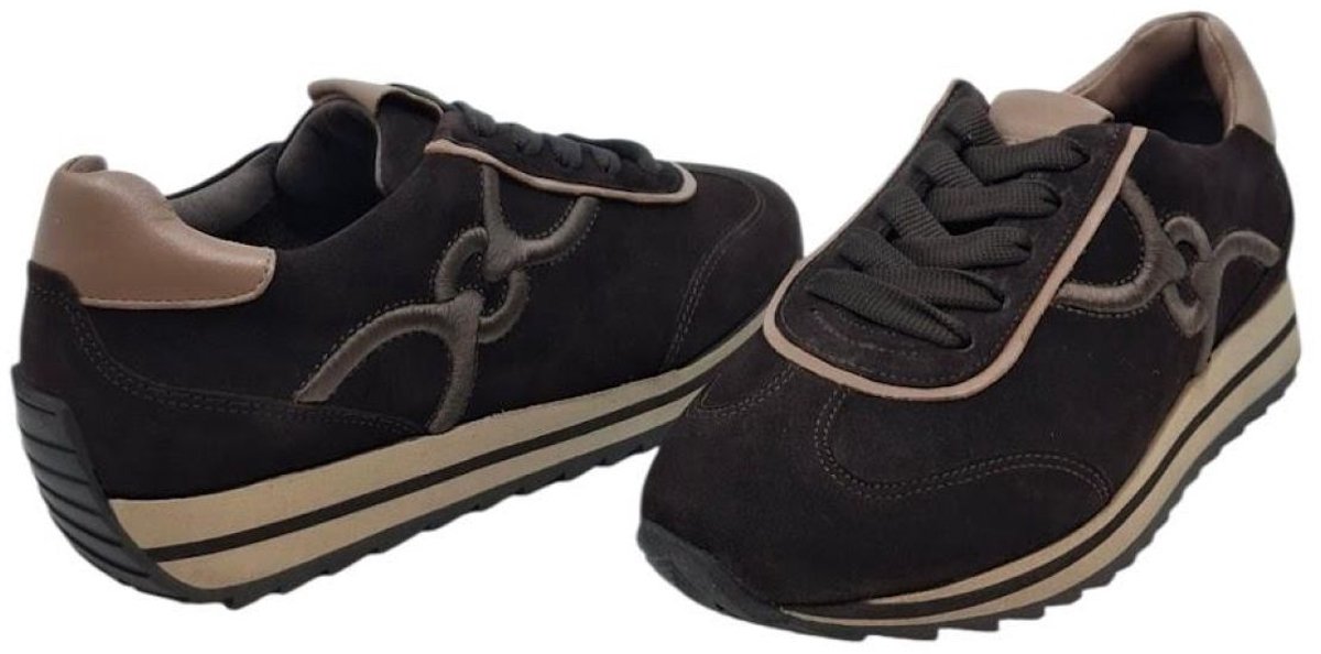 Softwaves Dory Africa Acero | Sneaker met rits en steunzolen