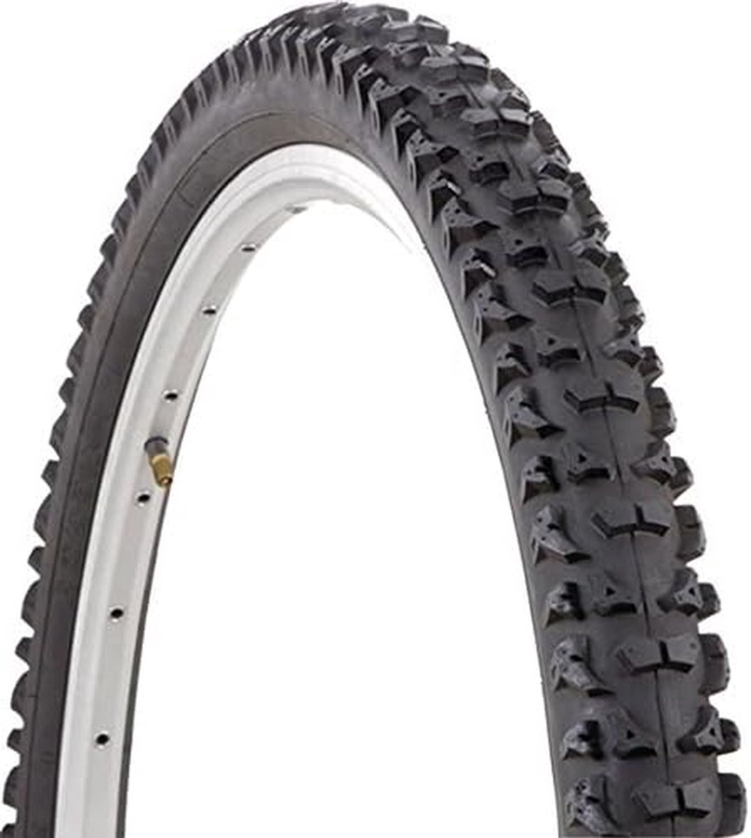 BMX Banden - Fietsbanden Scooterbanden - Fietsen Onderhoud - Knobby Profiel - 40 x 5 cm - Zwart