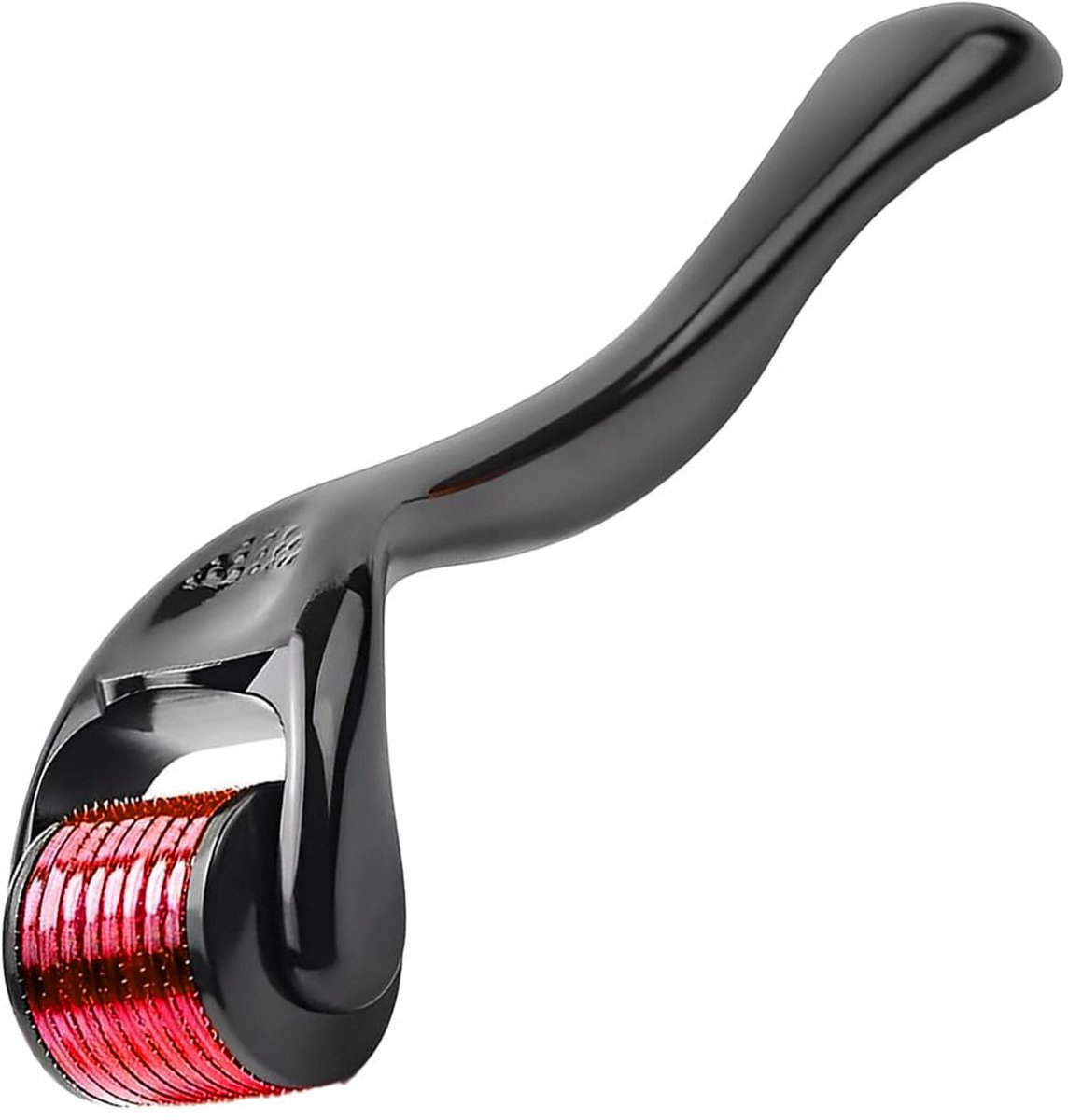 540 titanium naalden 0,5 mm, derma-roller voor mannen, stimuleert de groei van baard en haar (rood, 0,5 mm)