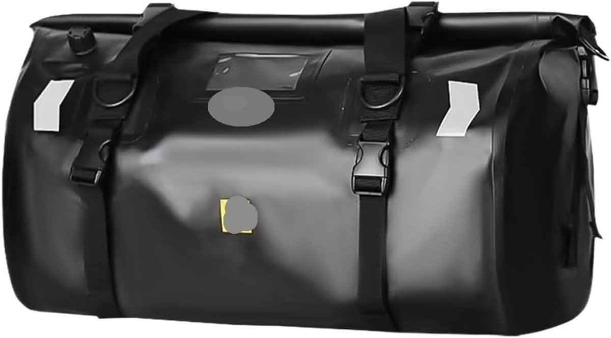 Motorfiets tas - Dry Bag Duffle - Spullen vervoeren - Waterdichte PVC - 50L - Carbon fiber