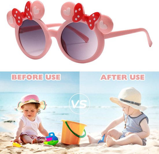 Zonnebril Gepolariseerd - Zonnebril Kind - Zonnebril Baby - UV-Bescherming - 4 Stuks - Hoogwaardig Polycarbonaat - Kinderen Zonnebril — afbeelding 5