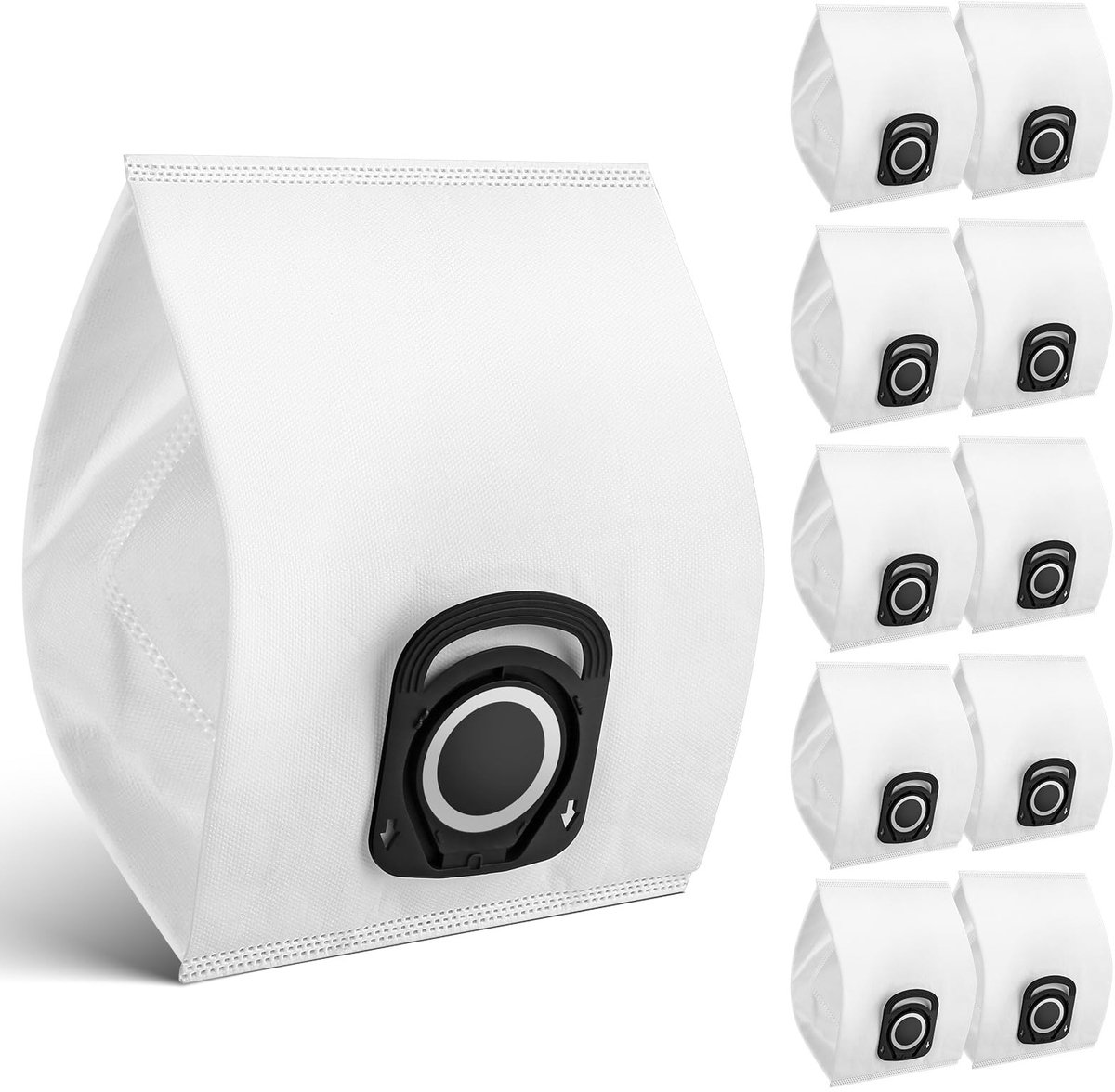 10 stuks stofzakken - Voor Rowenta Power XXL RO3143EA, G-FORCE Silence RO6136EA/RO4933EA, G-FORCE Effitech RO6110 stofzuigerzakken voor Rowenta Compact Power RO31 RO77 RO64 RO74 RO39, XXL Power RO3143, Hygiene+ ZR200720 ZR200520 ZR200920