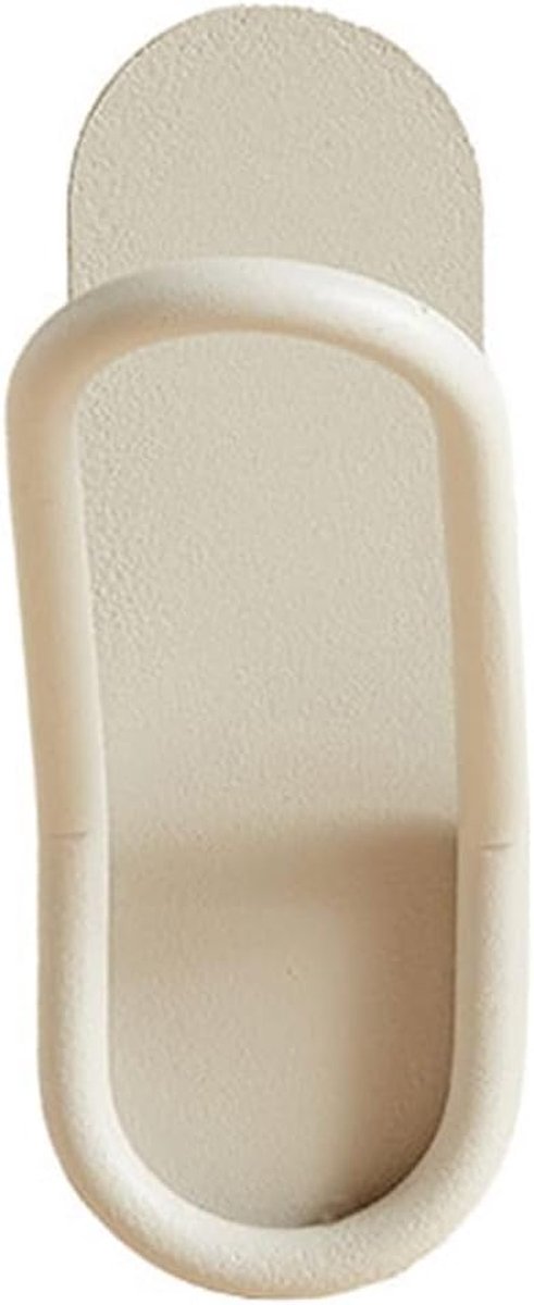 Wandkapstok - Muurhaken - Items Ophangen - Afgeronde Haken - 3.5 x 10 x 4.5 cm - A