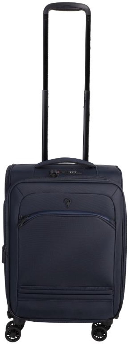 North Pioneer Boarding Handbagage koffer 55 x 35 x 20 cm - Blauw