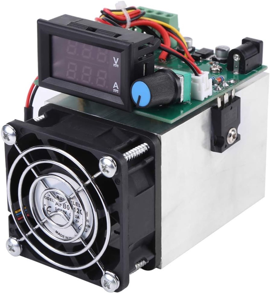 Elektronische laadtester - Vermogenstester Accu - Accu Capaciteit Testen - Geïntegreerde Ventilator - 100W DC 12V - Zwart
