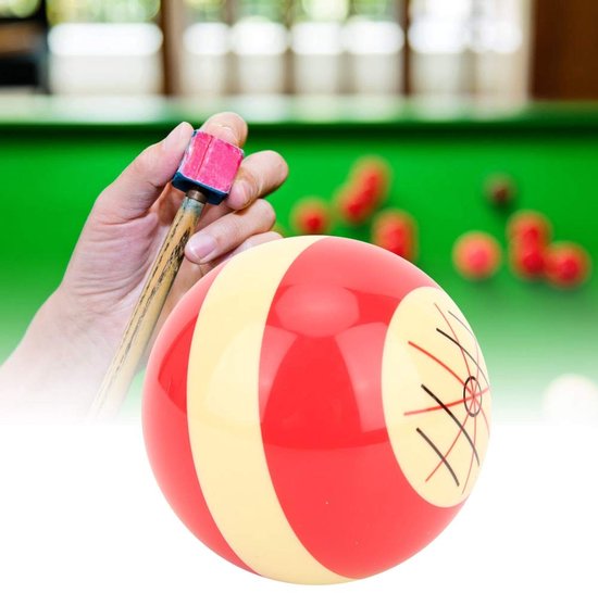 Allecto - Cue Ball Biljart - Portable Billiard Cue Ball - Verbeter je biljartvaardigheden - 57,2 mm - Oefen Training Accessoire - Geschikt voor Ame... van Merkloos — afbeelding 2