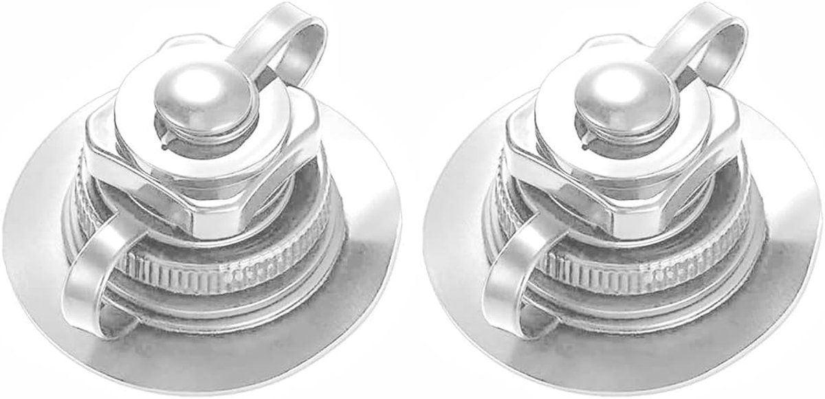 Boston Ventiel - Ventiel dop - Opblaasbare producten - Eénrichtingsluchtinlaat - 22mm draad - Wit