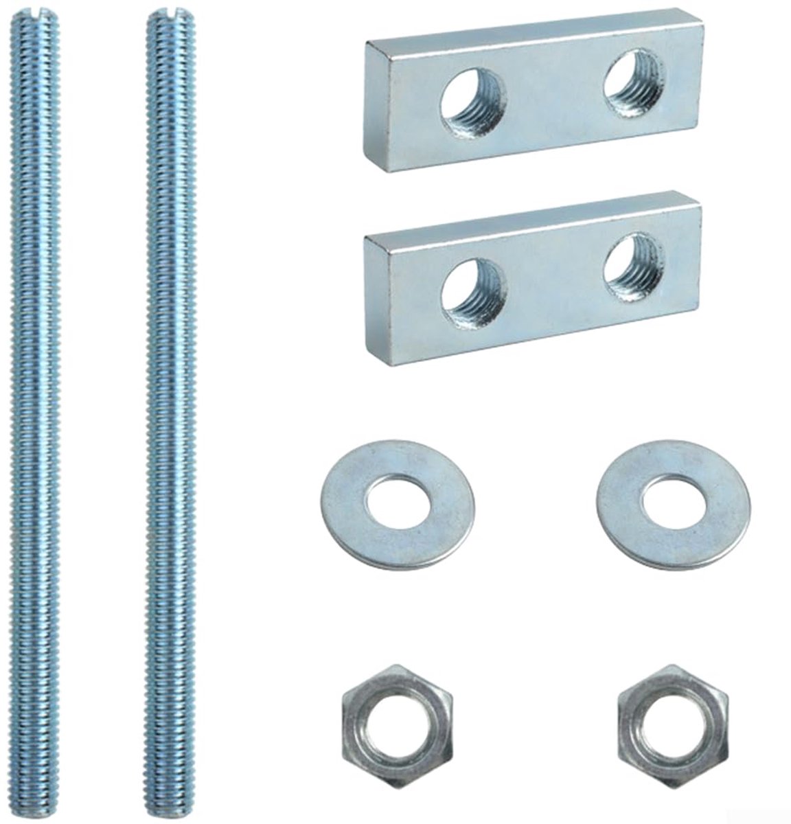 Toilet Bevestigingsbouten - Wandmontage Kit - Badkamer Installatie - Offset Rotatie Beugel - 3cm Offset - Zilver