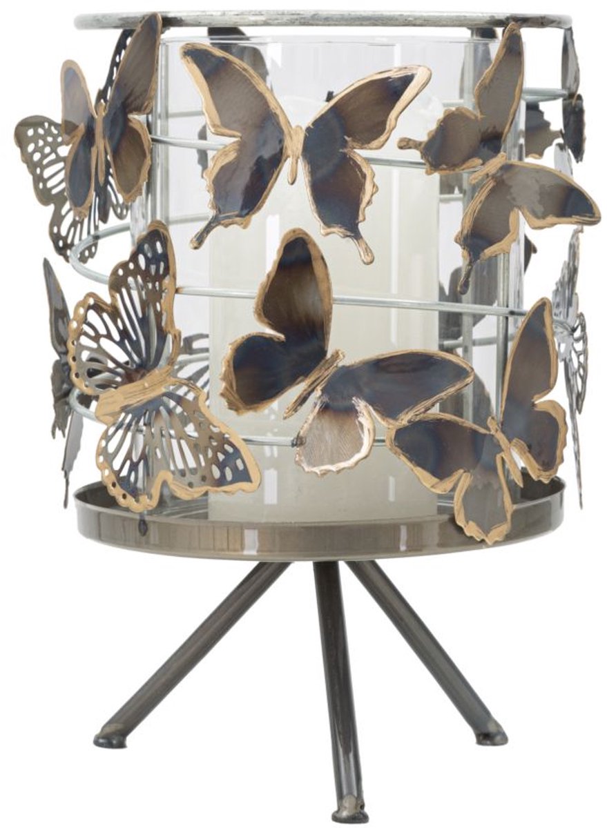 Mauro Ferretti Kandelaar Farfalle 15×23,3 cm Multicolor