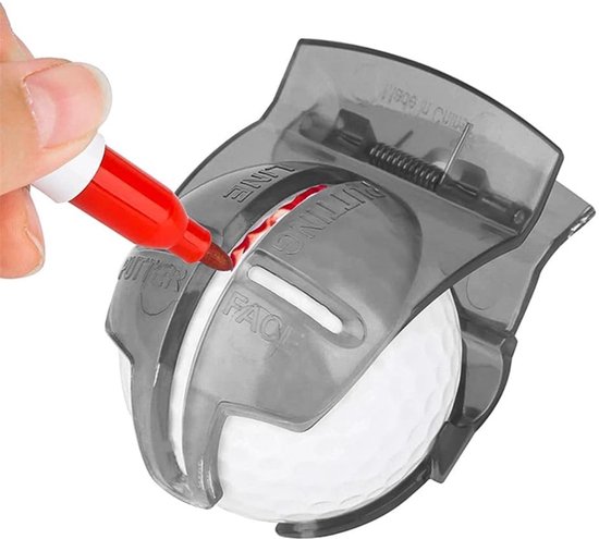 Allecto - Golfbal Marker Kits - 3 uitlijningssets - Nauwkeurige markering - Compact formaat - Golf accessoires - Verbeter je schoten - Geschikt voo... van Allecto — afbeelding 2