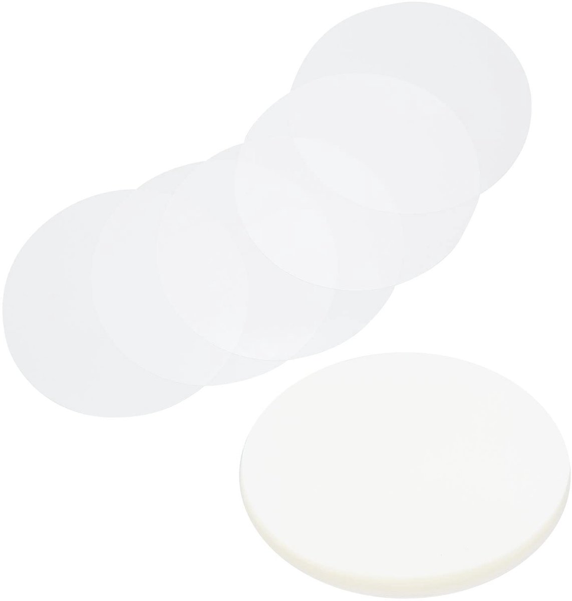 Dailygoods - Badge-componenten - Badge maken - Transparant PVC-materiaal - 38 mm - Etiketten en stempels - 100 stuks - Geschikt voor diverse toepassin...