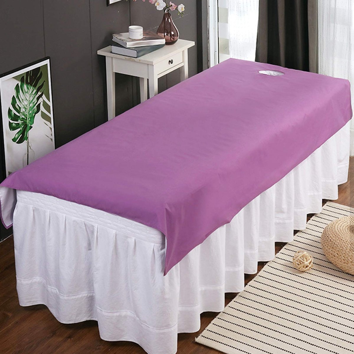 Dailygoods - 2 Stuks Spa Massagetafel Cover - Ademend, Oliebestendig en Waterdicht