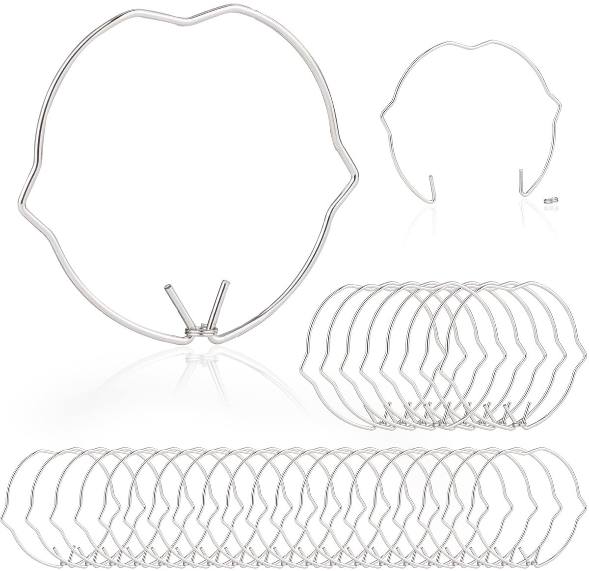 Dailygoods - Behoudende Lente Clips - MR16 Lamp Clips - Hoge corrosieweerstand - 30 Stuks - Perfect voor Downlights - Vervang beschadigde clips