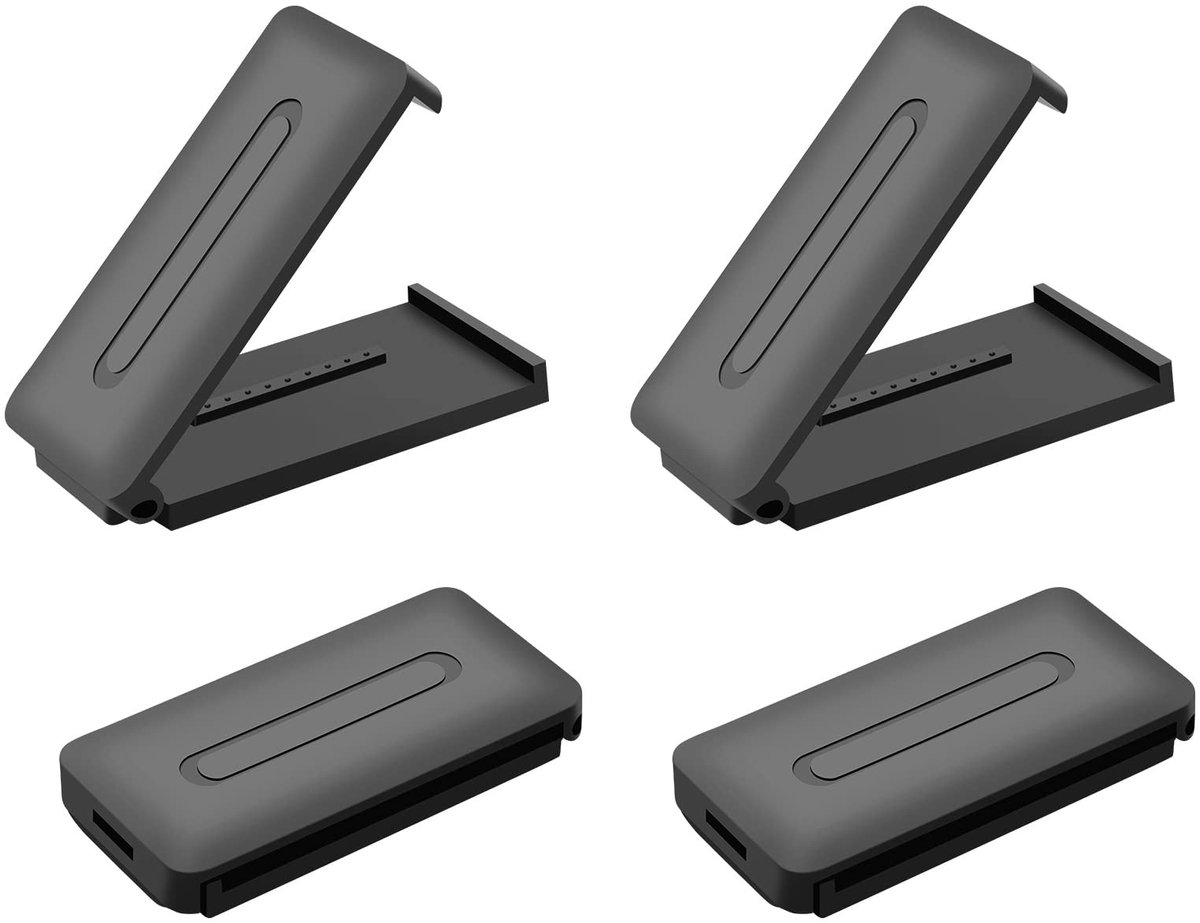Dailygoods- Gordelversteller 4-pack - Verstelbare Veiligheidsgordelclip - Gordelgeleider - Comfortabele Ondersteuning - Hoogwaardig ABS-kunststof - Duurzaam en Slijtvast