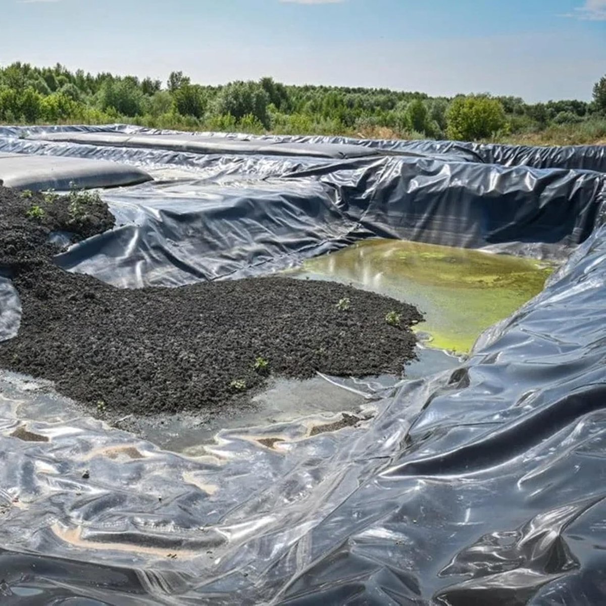 Vijverfolie EPDM - Waterdichte Liner - Vijver Aanleggen - Extra Sterk 0.35mm - 2 x 12 m - 