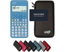 Casio fx-82NL+ incl. WYNGS Beschermhoes Zwart - Wetenschappelijke Rekenmachine - Basis Pakket