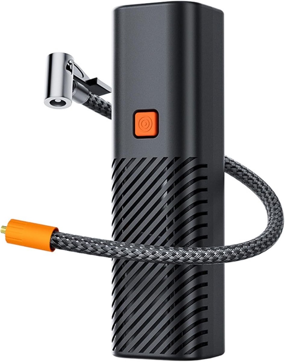 Draagbare Bandenpomp - Luchtpomp Auto - Snelle Banden Vullen - Automatische Stop - 12V DC - Zwart