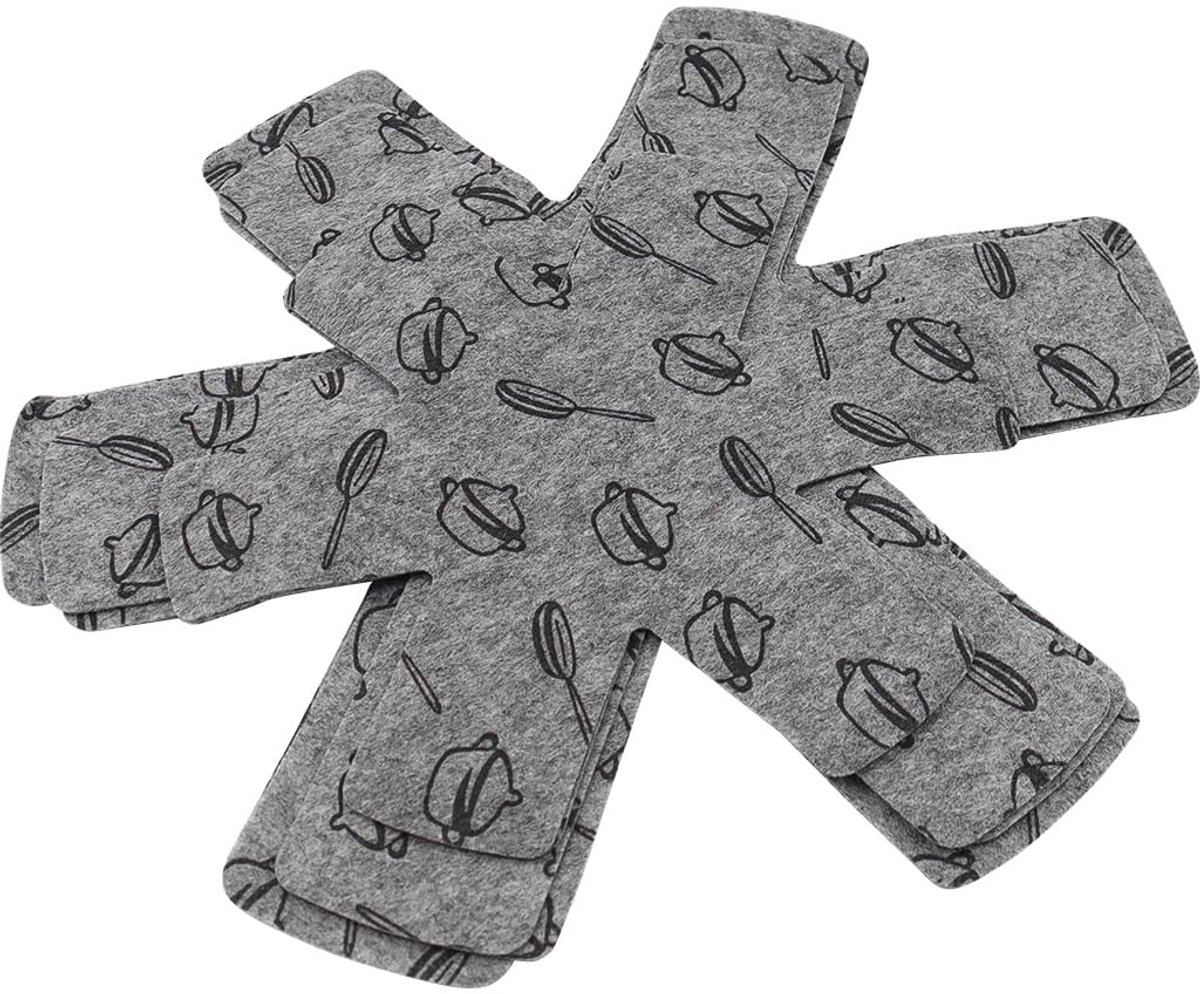 Dailygoods - Set van 6 Non-woven Pot- en Pannenbeschermers