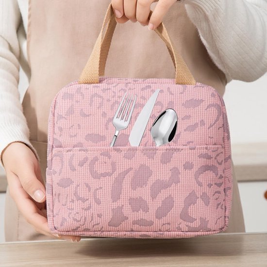 Lunchtas voor Dames en Heren - Mini Koeltas 6L - Lichtgewicht en Vouwbaar van Merkloos — afbeelding 2