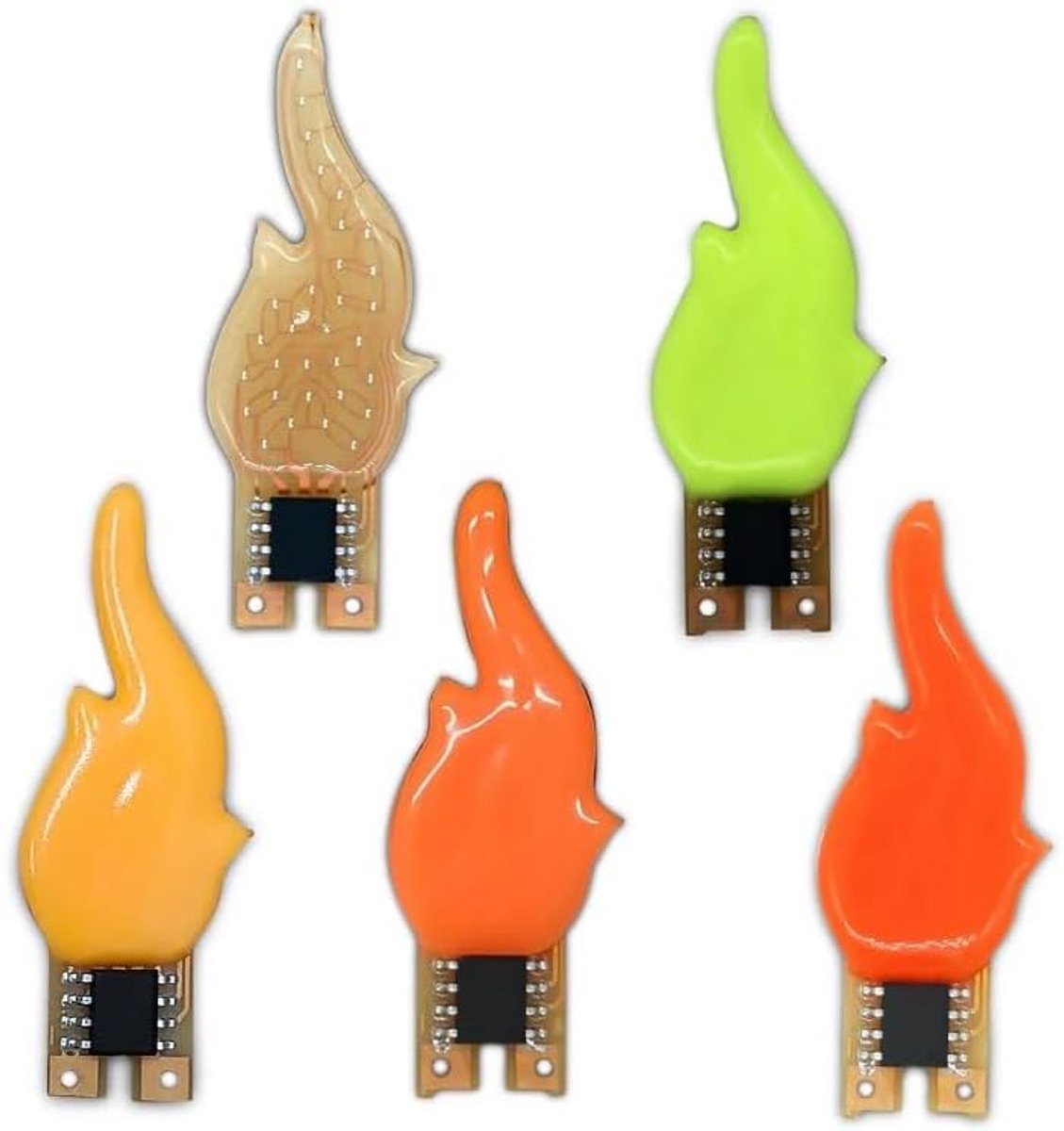 LED Gloeidraad - Kaarslamp - Decoratie Verlichting - Levenschte Kleurweergave - 5 stuks -
