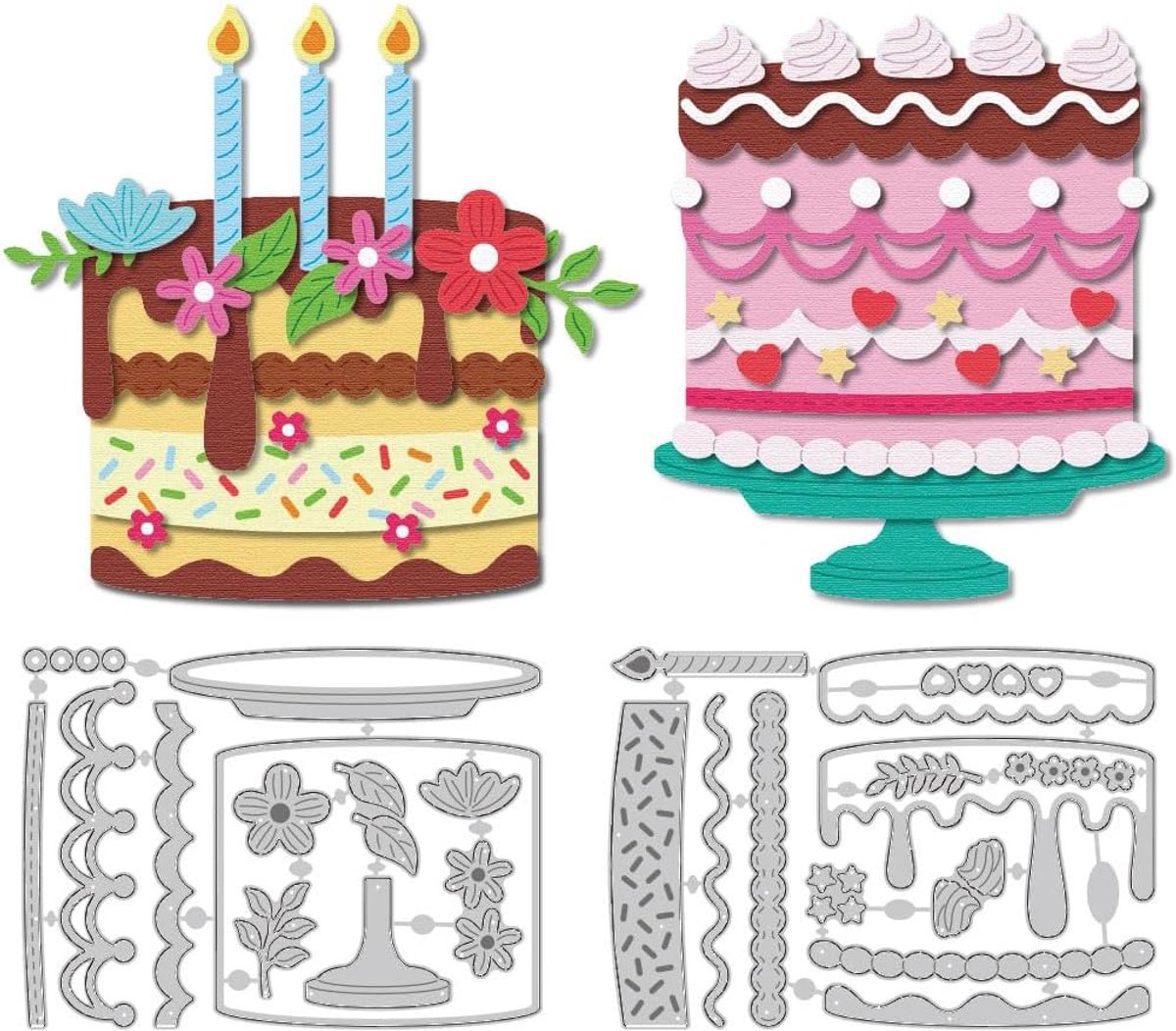 Snijmallen Metalen Snijmallen Kaarten Maken Stanssjablonen Sjabloon Voor DIY Embossing Scrapbooking Knutselpapier Album Wensdecor