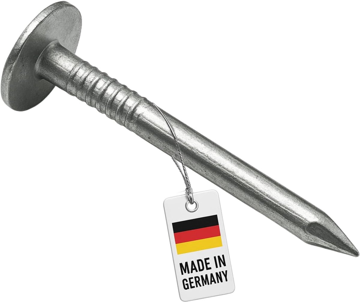 2,8 x 30 mm - DIN 1160 B (100 stuks) | Gegalvaniseerde dakviltpennen - Made in Germany