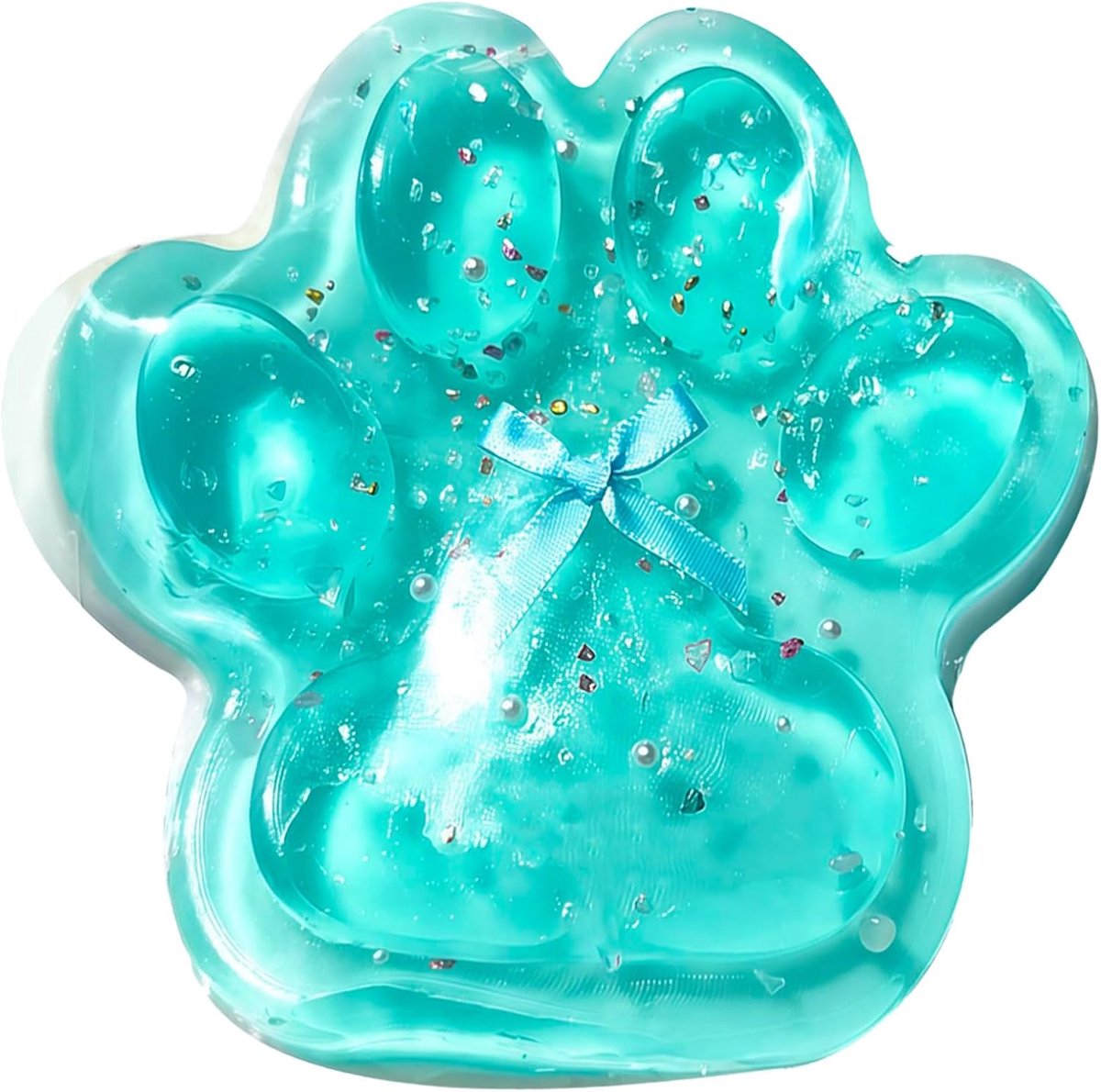 speelgoed enorme kattenpoten, kristal anti-stress speelgoed, knijpspeelgoed in de vorm van een kattenpoot, schattig sensorisch speelgoed, verlicht stress, ontspannend cadeau voor