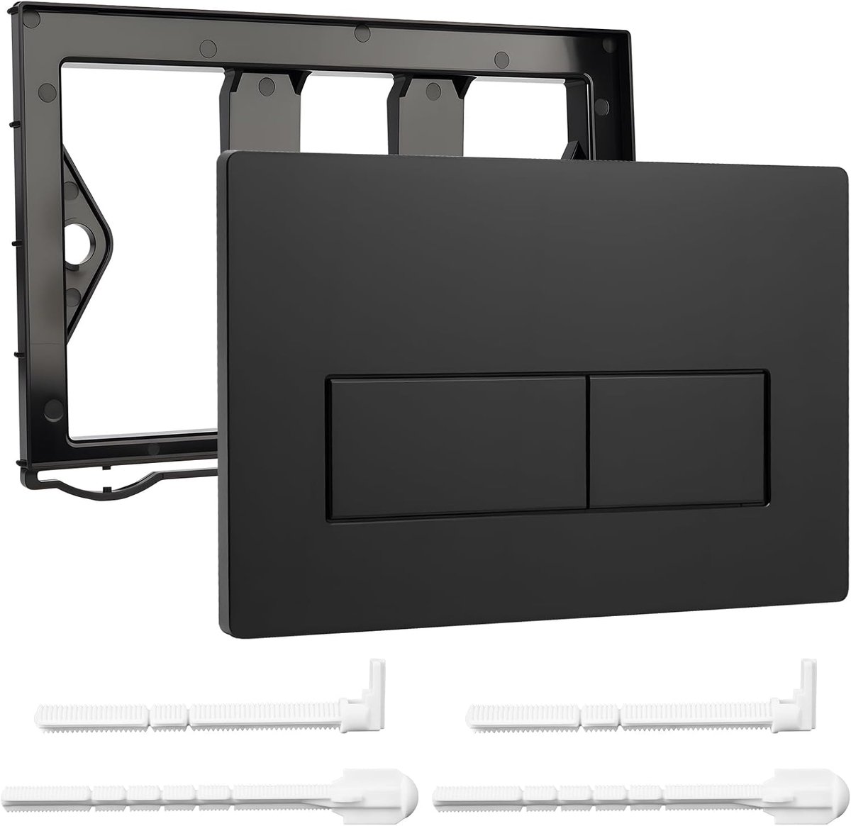 Activeringsplaat, compatibel met Geberit Sigma, UP300 en UP320 (zwart)