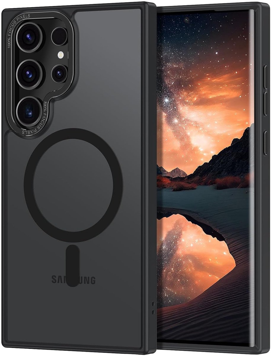 Swissten SM-S941B Galaxy S26 MagStick Flex Case - 35503246 - Black [TEST - NOT FOR SALE]