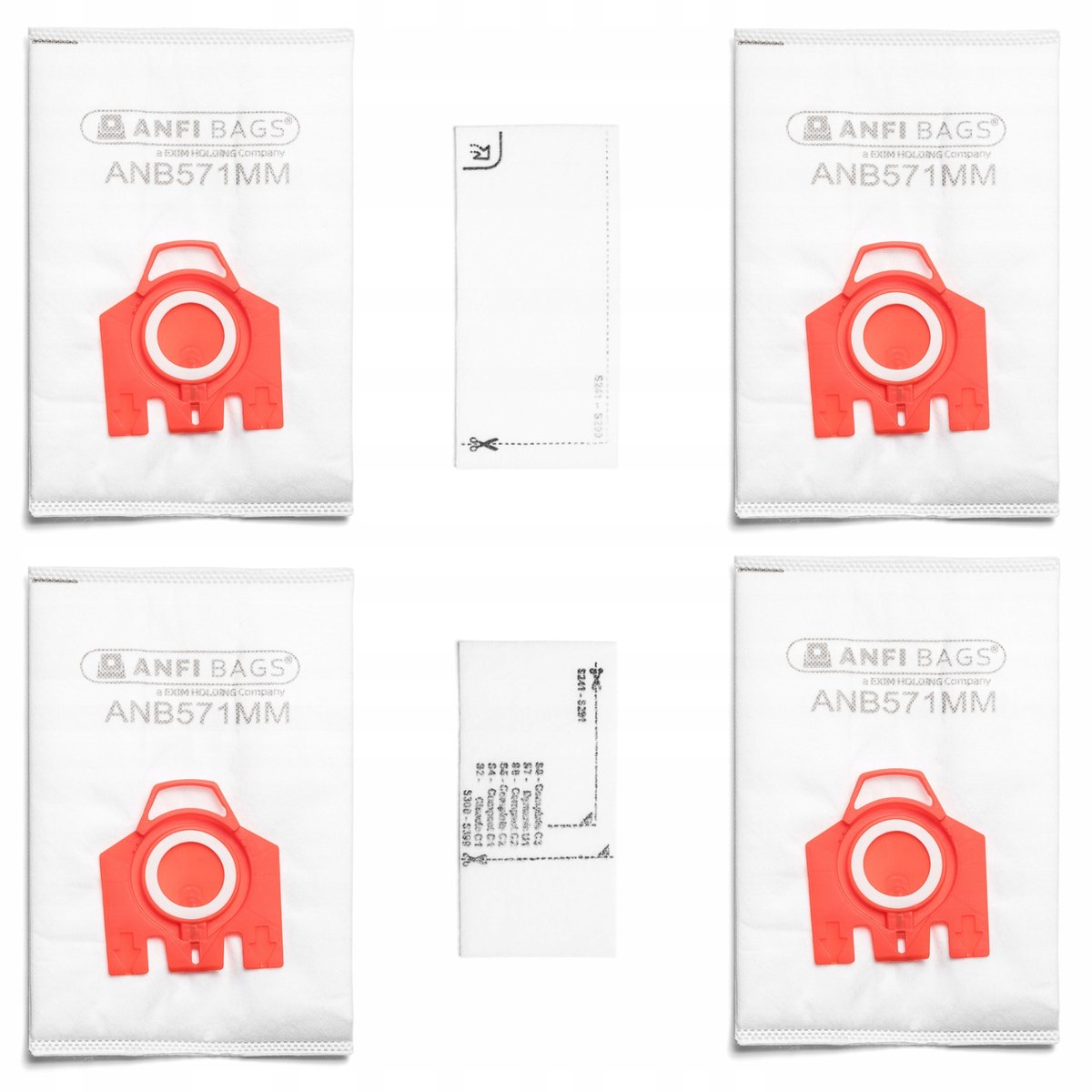 AreoSe - Stofzuigerzakken voor Miele Complete C3 C2 Classic C1 - 4 stuks