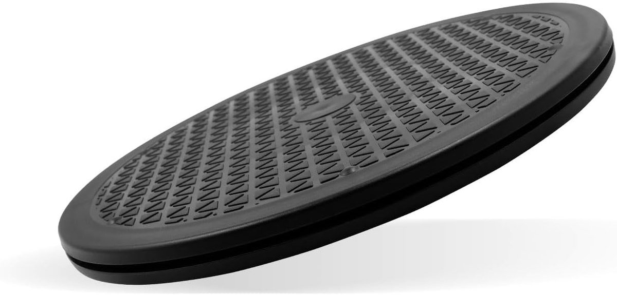 2 x draaiplateau 30 cm stalen kogellagers 360 graden zwart | Draaibaar, draaitafel, standaard, roterende platenplaat voor tv, luidspreker, monitor, keukenapparatuur, planten