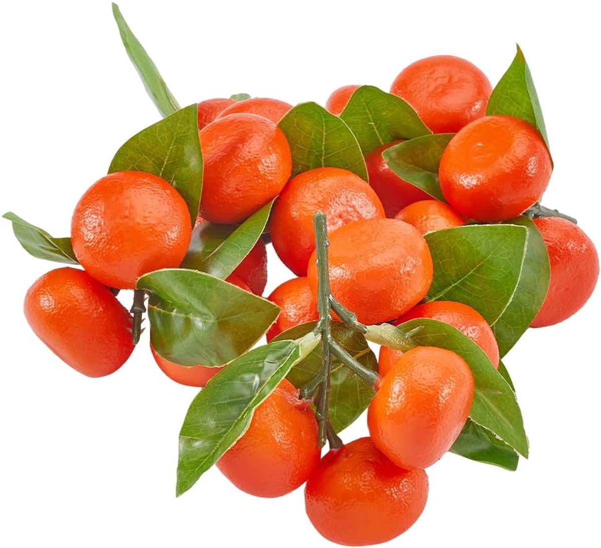 5 clusters kunstmatige oranje nep sinaasappels simulatie mini sinaasappels decoratieve keukentafel schuim limoenen mandarijn citrus model rekwisieten levensechte nepfruit voor feest