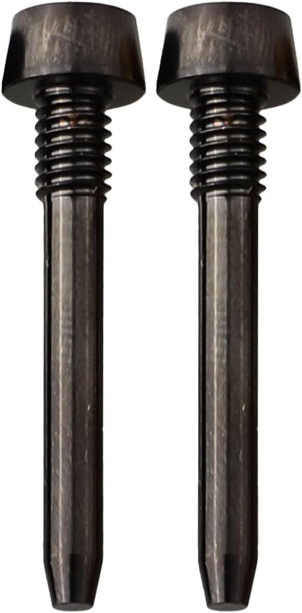 2 STKS Fiets Remblok Behoud Pin, Fiets Olie Disc Legering Schroef Plug, Fiets Schijfrem Remklauw Bolt Pin Plug voor MT2/4/5/6/8 (ZWART)