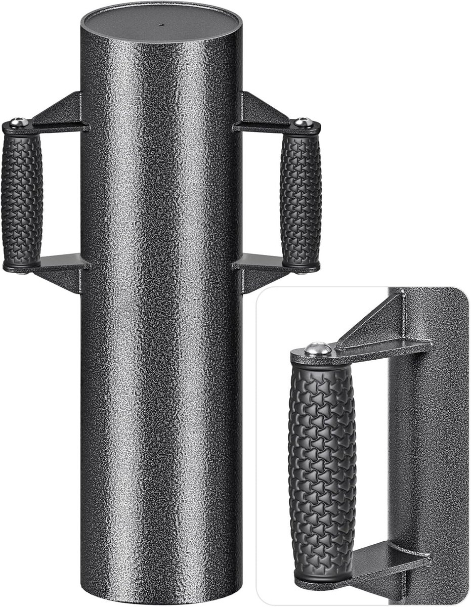Enhance T-Post Driver, Heavy Duty Fence Post Driver met antislip ergonomische handgrepen, 24 lbs postdriver, 23 inch Post Pounder of stamper voor gebruik met T-palen, hout of metalen hekpalen