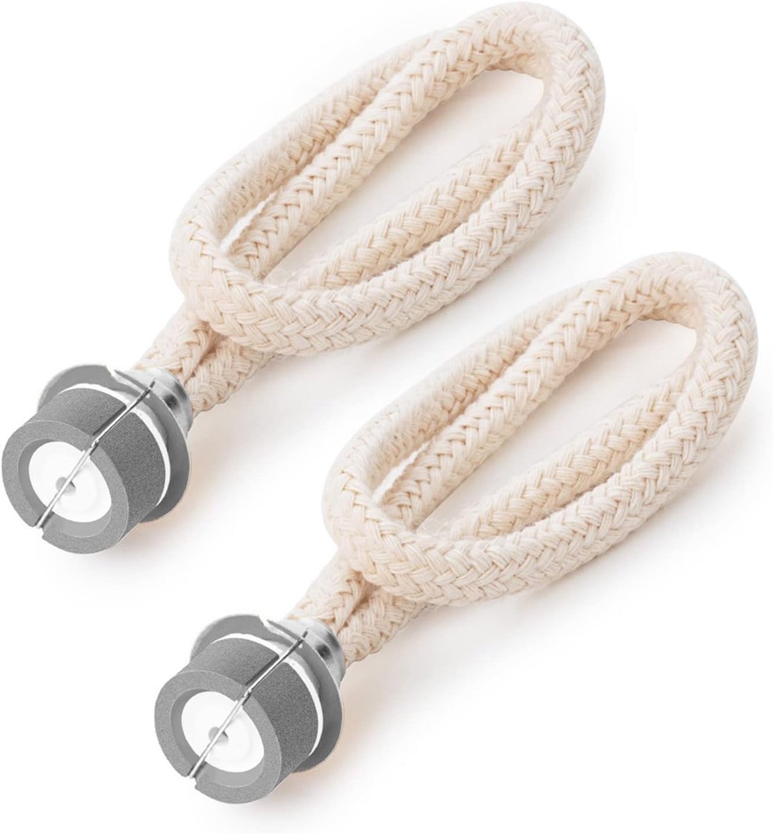 Set van 2 reserveslonten voor olielampen - met brander - voor alle katalytische lampen - voor branders, diffuser, aromatherapie, huisdecoratie, zilveren kop