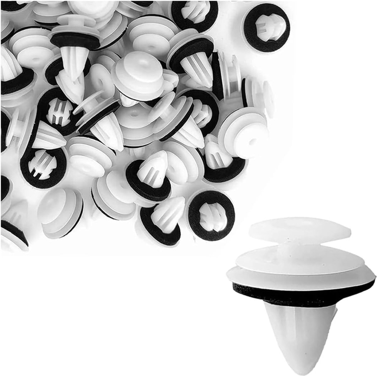 bevestigingsclips, kunststof, deurbekleding, bevestigingsclip, draagbare autodeurklemmen, vervangbaar, autodeurbekleding (100 stuks)