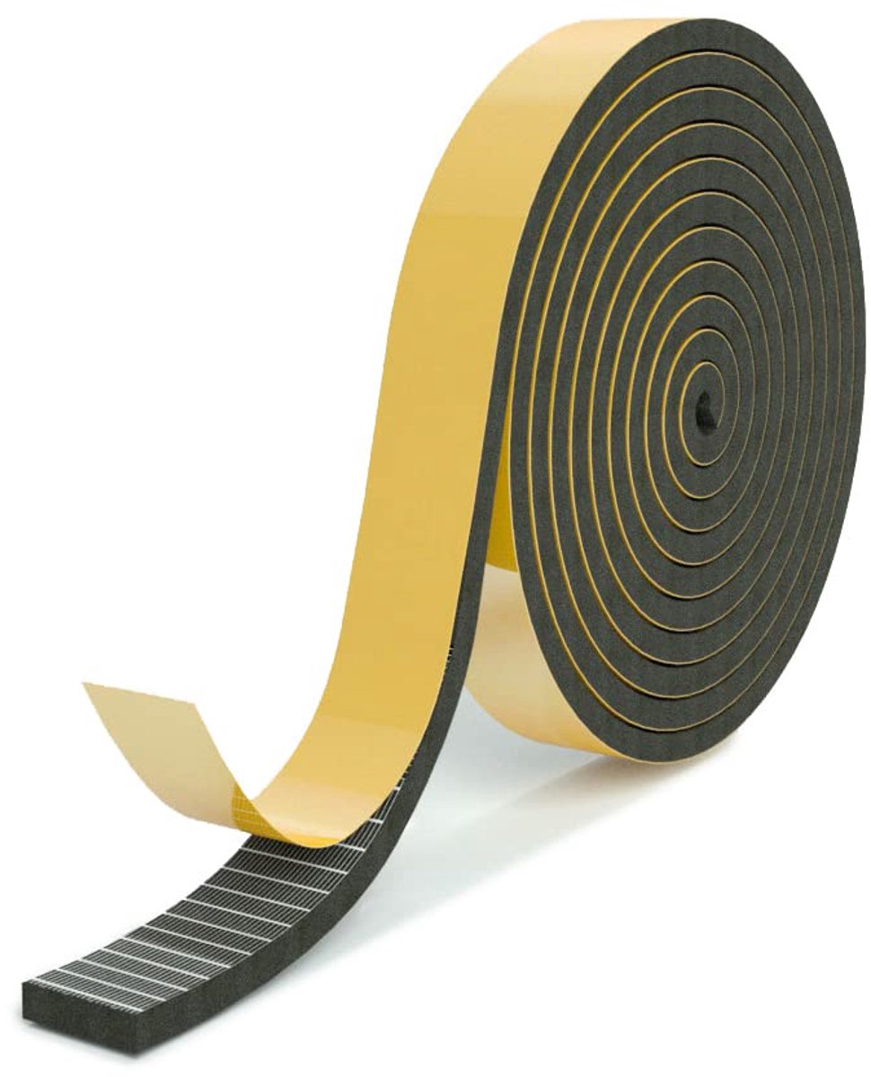 zelfklevend (12x3mm, 5 meter)