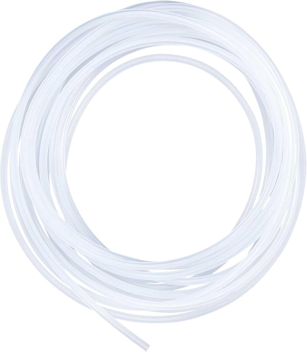 slang, 7 mm x 10 mm (binnendiameter x buitendiameter), 5 meter lang, geschikt voor contact met levensmiddelen, flexibel, transparant, water- en luchtslangen voor pompoverdracht