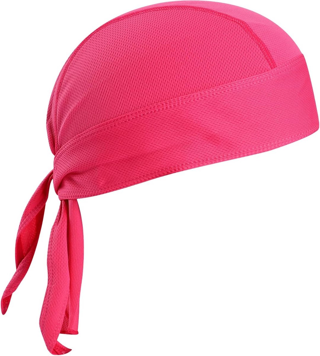 Cap onder de fietshelm zomer hoofddoeken fiets muts hoofddoek piraten doeken luchtige stof voor zwemmen joggen lopen wandelen bergbeklimmen fietsen en motorrijden, roze, 54-64
