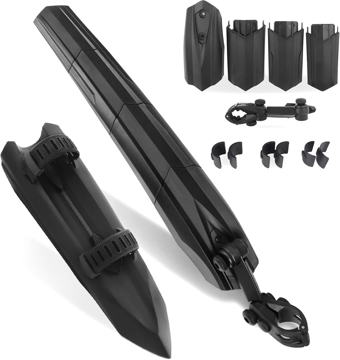 universeel, snelle demontage, fietsspatbord voor alle mountainbike/road bike/MTB, geschikt voor de maten 24-29 inch