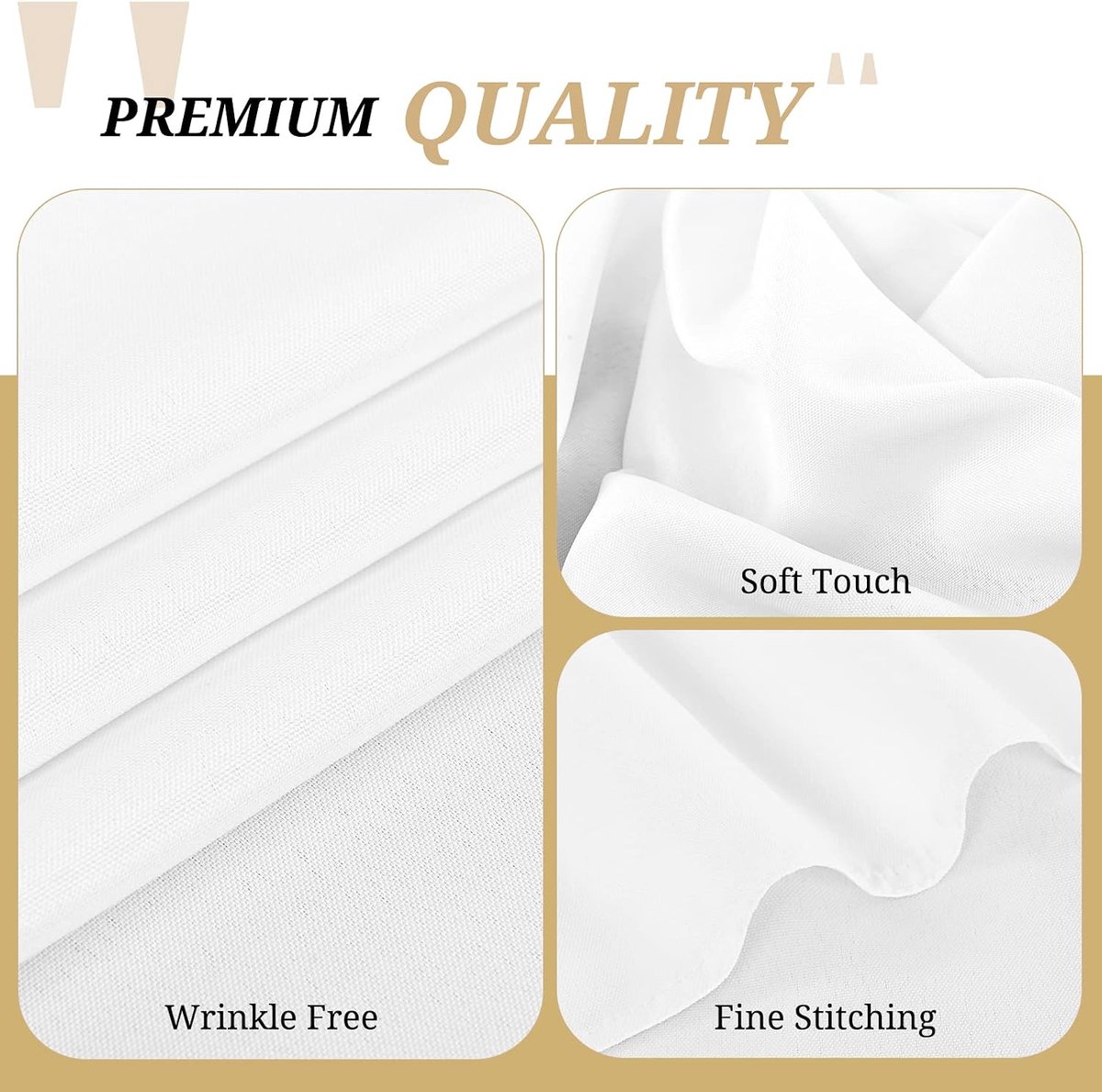 Tafelkleden 60 x 102 inch voor 6ft rechthoekige tafels Polyester tafelkleed rechthoekig wasbaar tafelkleed voor bruiloftsreceptie