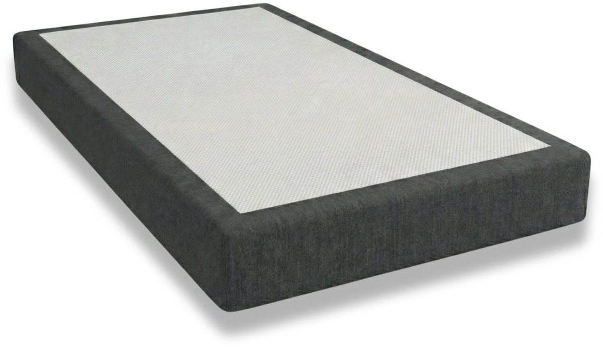 Mörgenn Gestoffeerd Hotel Matras 20 cm - Pocketvering + Koudschuim - Antraciet - 70x220 cm - Hardheid Medium